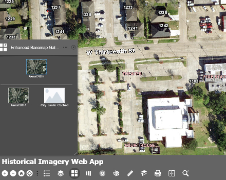 Historical Imagery Web App