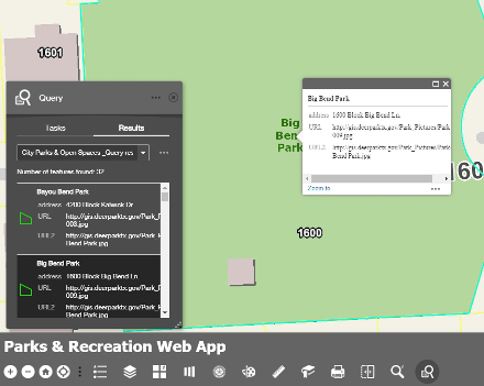 Parks & Recreation Web App